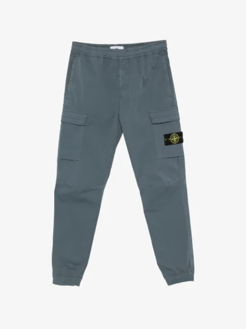 Stone Island logo-patch cargo pants