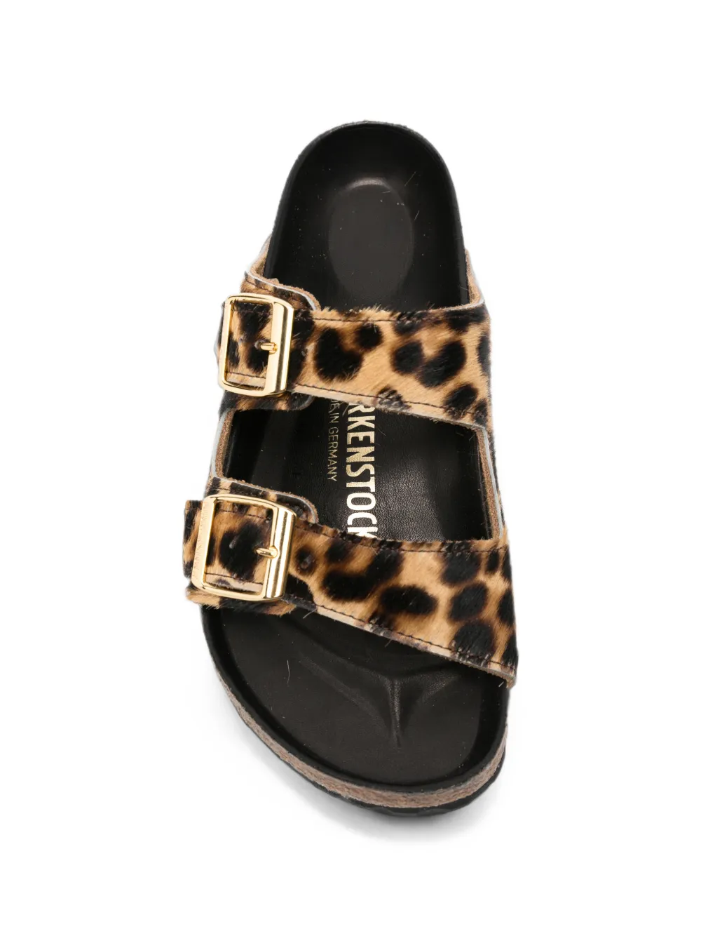 Birkenstock Arizona leopard-print sandals Bruin