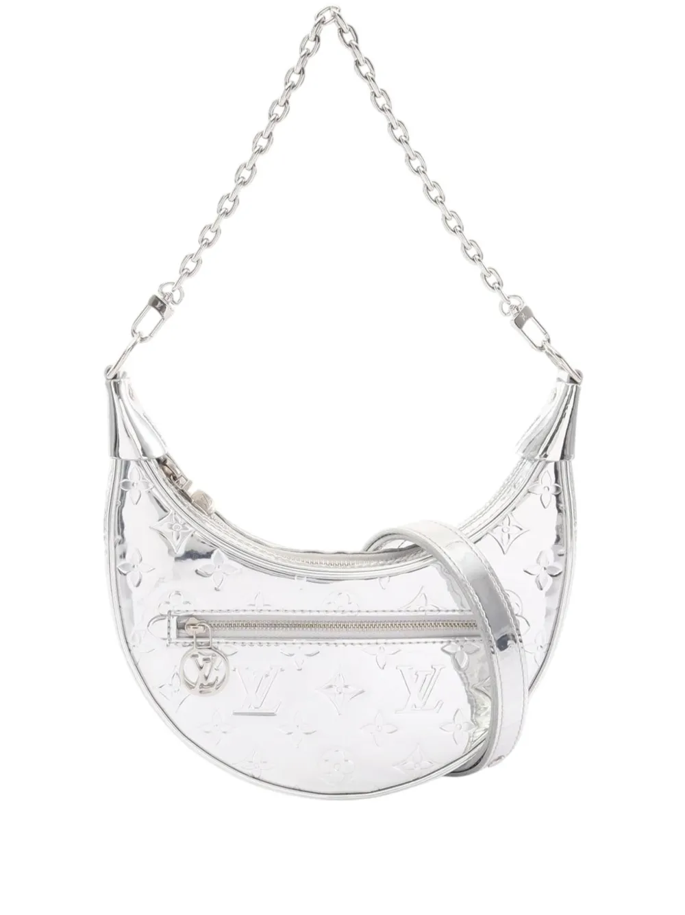 Louis Vuitton Pre-Owned Borsa a tracolla Miroir Loop con monogramma 2020-2026 - Argento