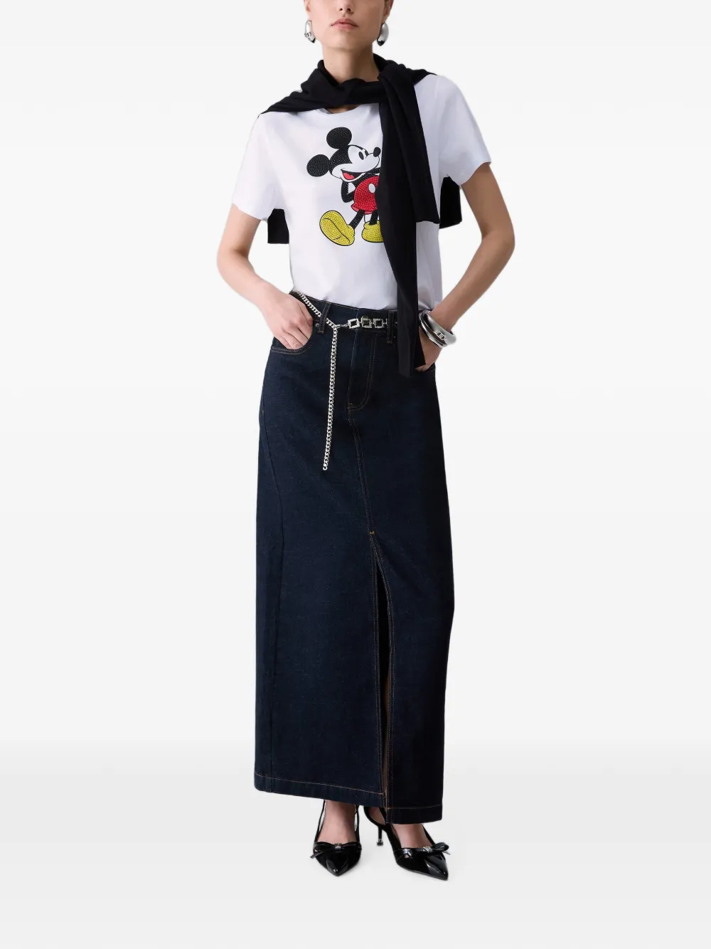 LIU JO Maxi-spijkerrok Blauw