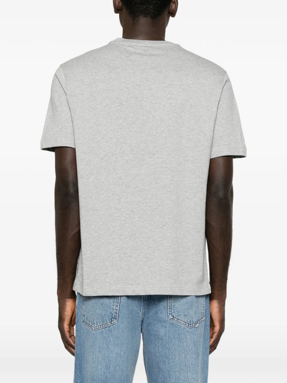 Emporio Armani Regular-fit T-shirt Grijs