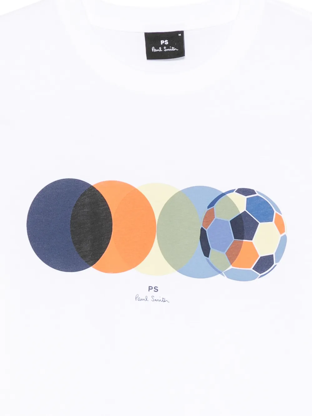 PS Paul Smith T-shirt met grafische print Wit