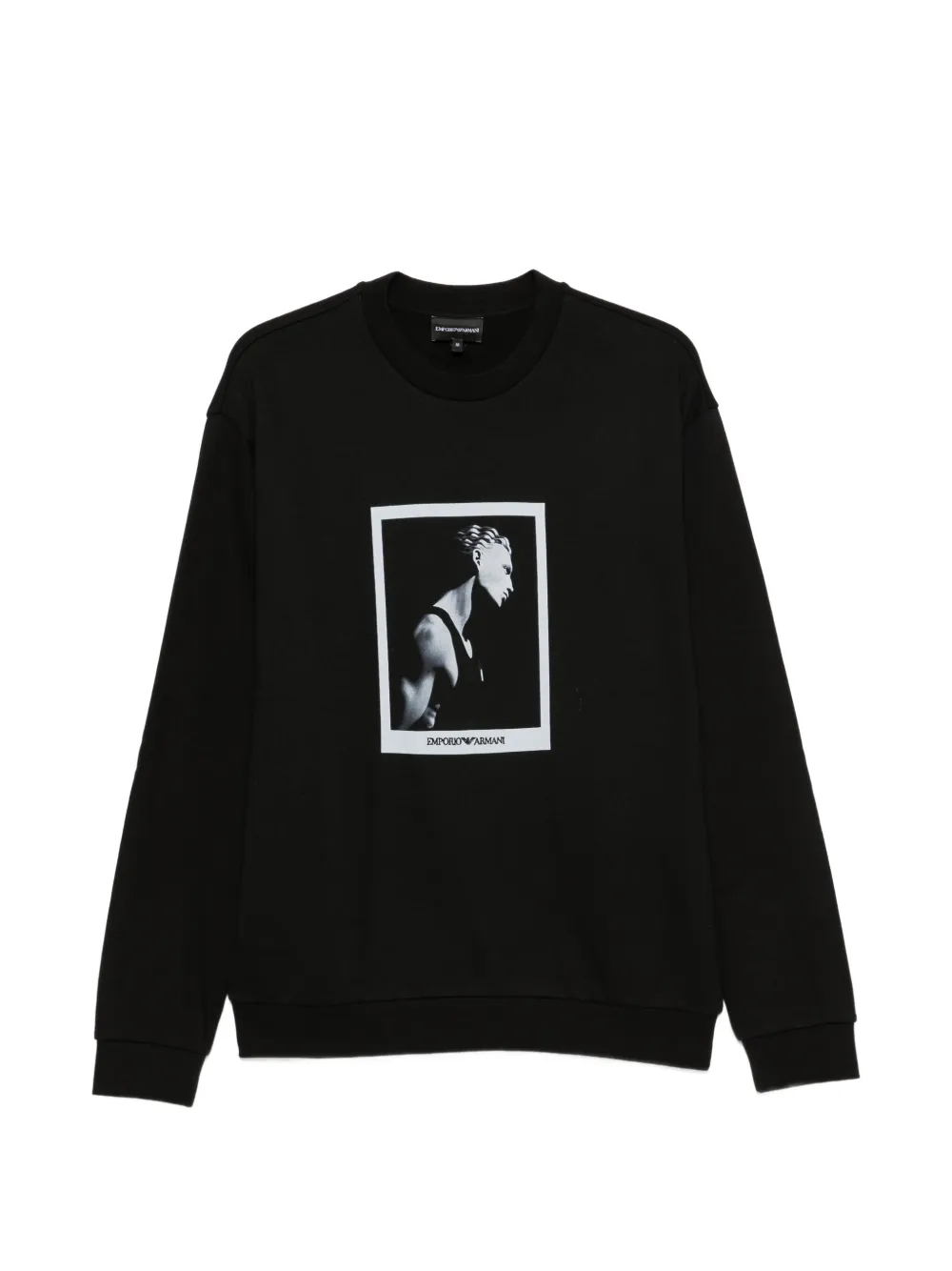 Emporio Armani graphic-print sweatshirt