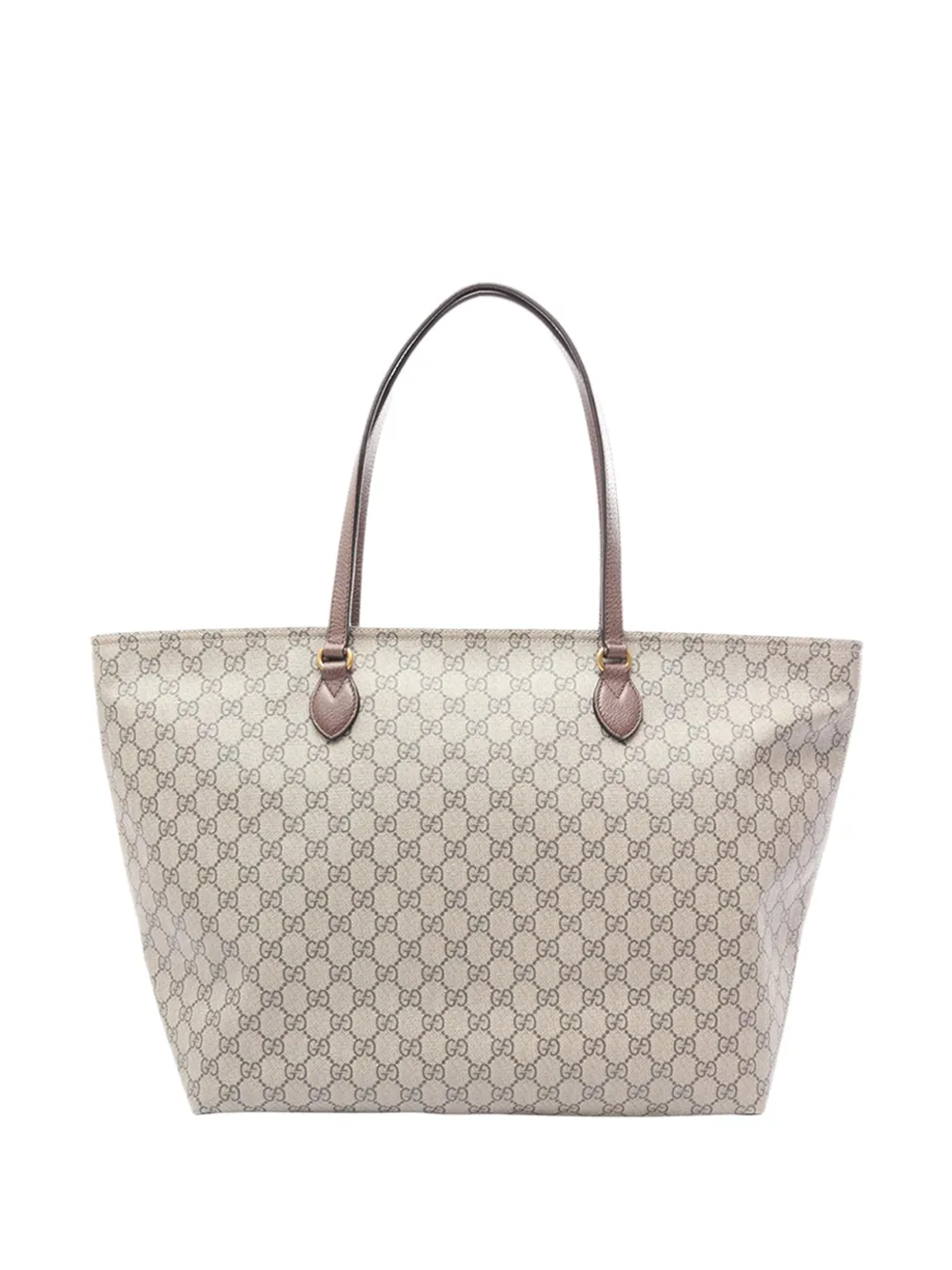 Gucci Pre-Owned Borsa tote Ophidia media in tessuto GG Supreme 2022-2026 - Toni neutri