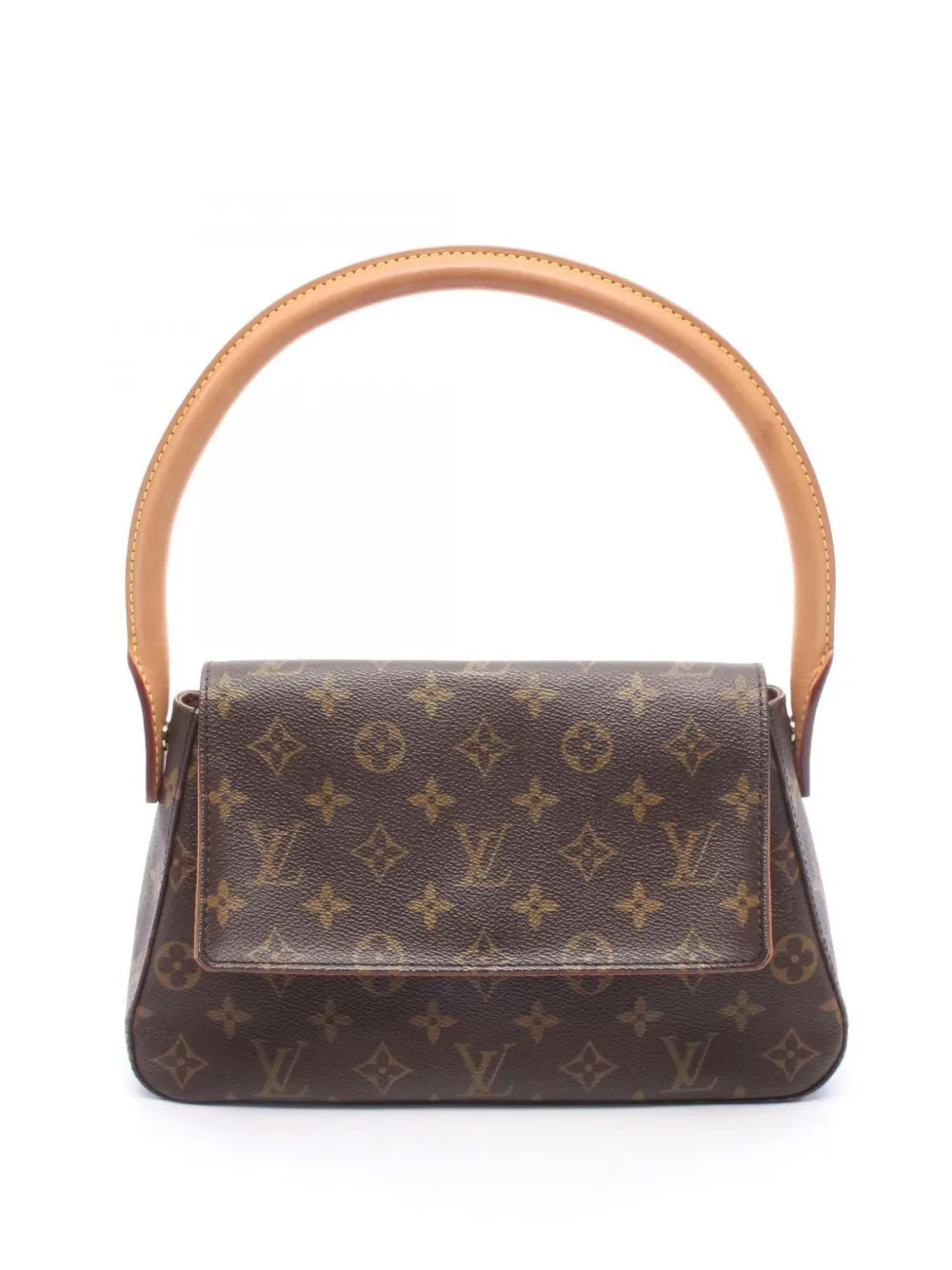 Louis Vuitton Pre-Owned 2001 Monogram Mini Looping Schultertasche - Braun