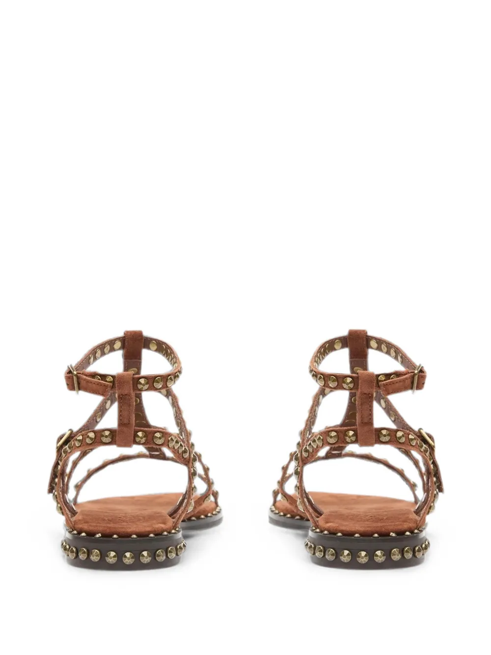 Ash Play studded cage sandals Bruin