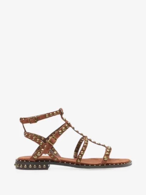 Ash Play studded cage sandals