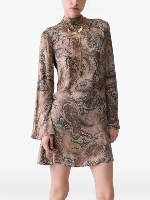 LIU JO Satin-Minikleid mit Print