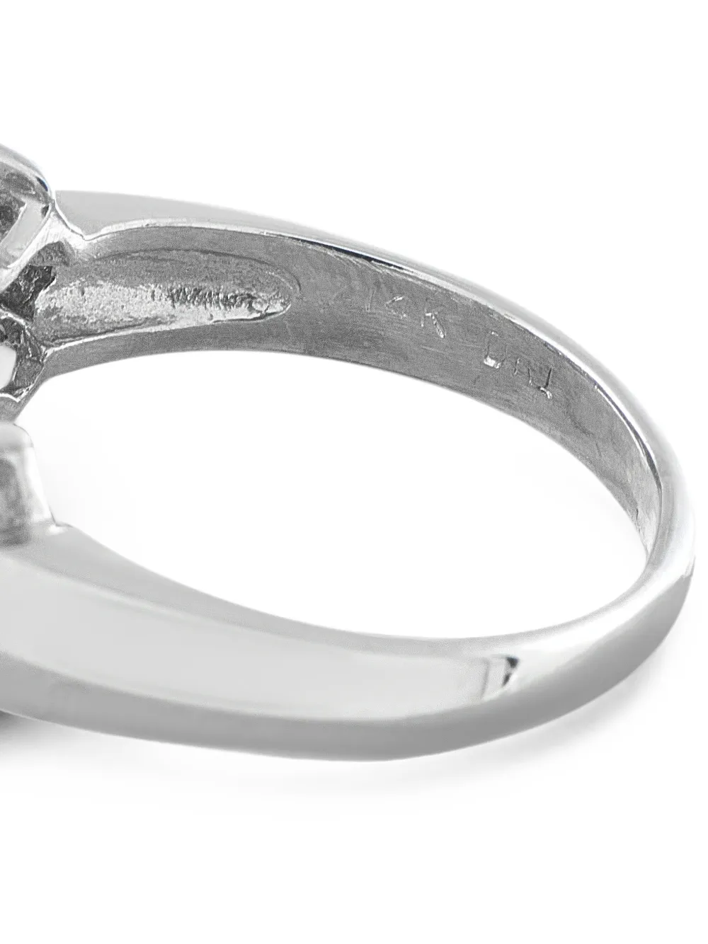LB EXCLUSIVE Pre-owned Diamond Ring In Silver