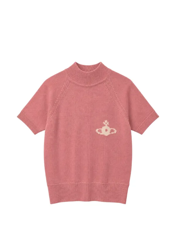 Vivienne Westwood Bea Orb-motif Sweater in Pink