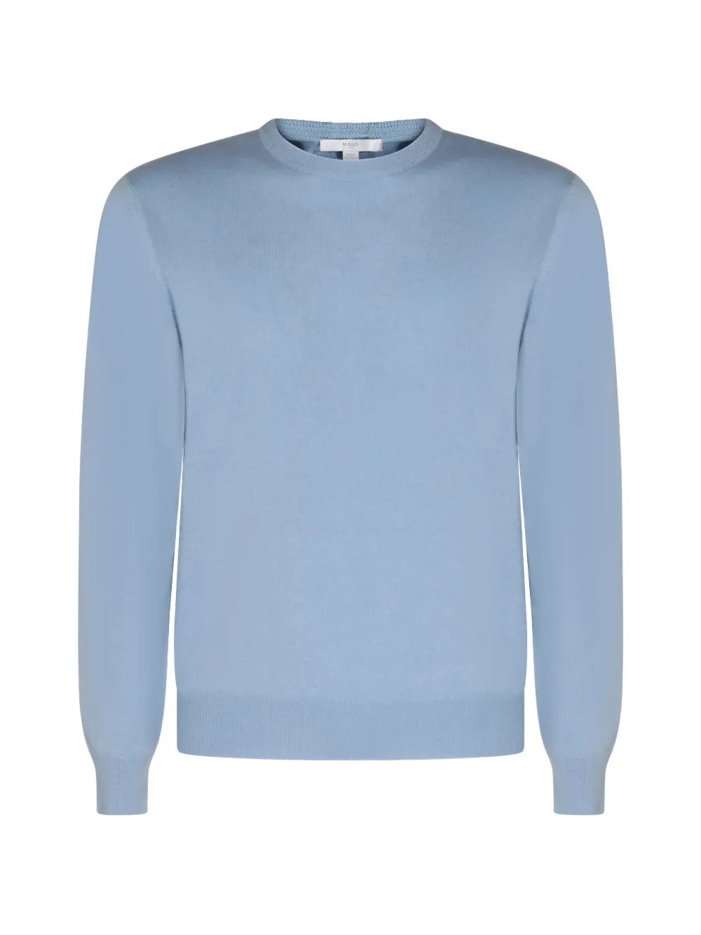 Malo crew-neck cashmere sweater - Blue