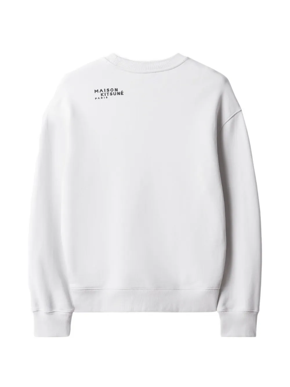 Maison Kitsuné Fortune Fox sweater met grafische print Wit