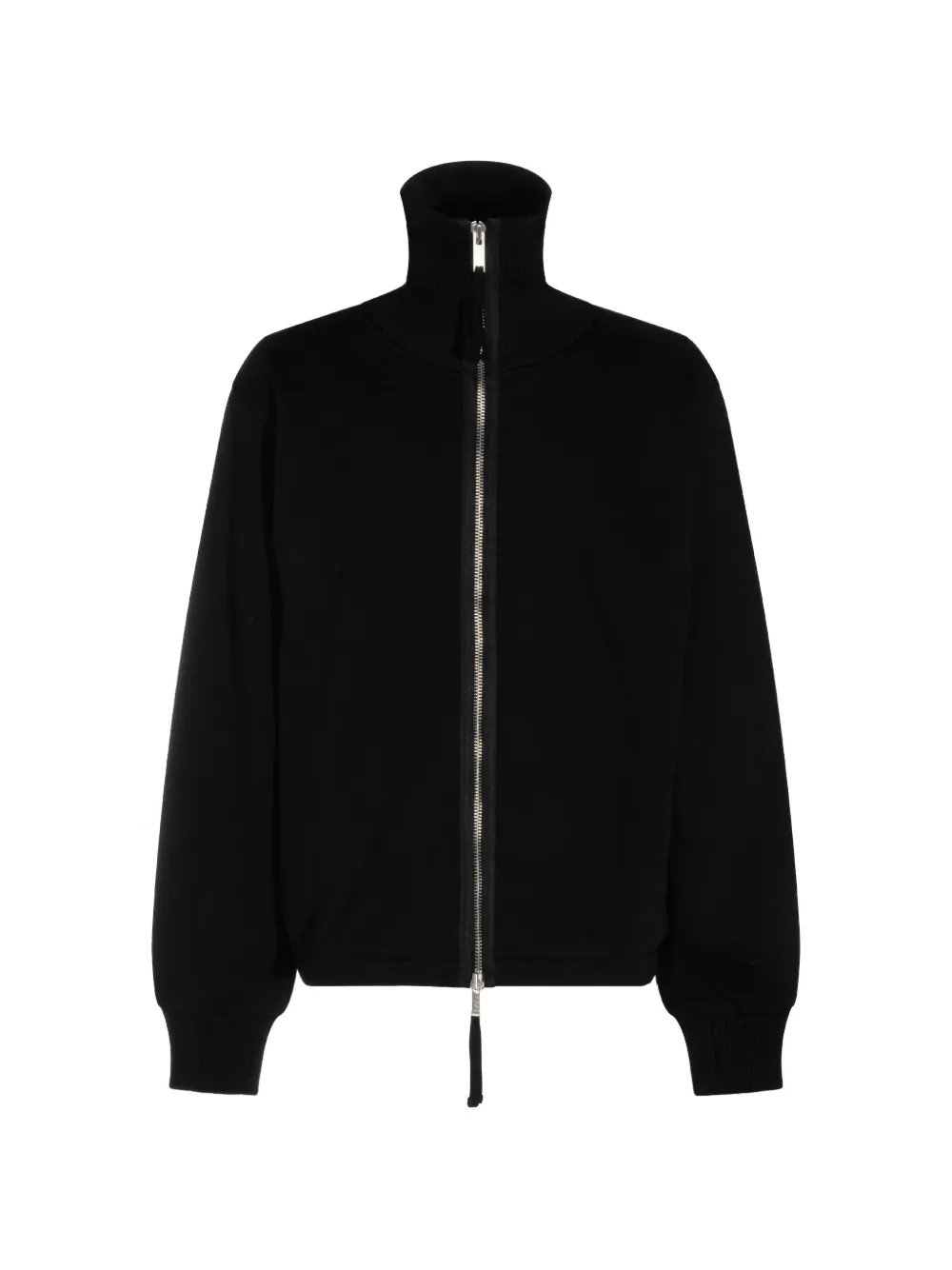 Thom Krom high-neck zip-up jacket - Nero
