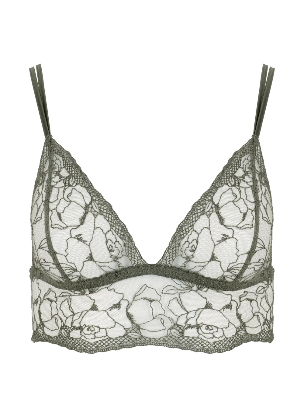 Fleur Of England Reggiseno lungo Iona - Verde