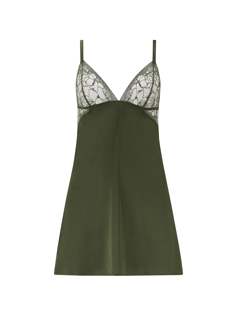 Fleur Of England Iona lace-trim camisole - Grün
