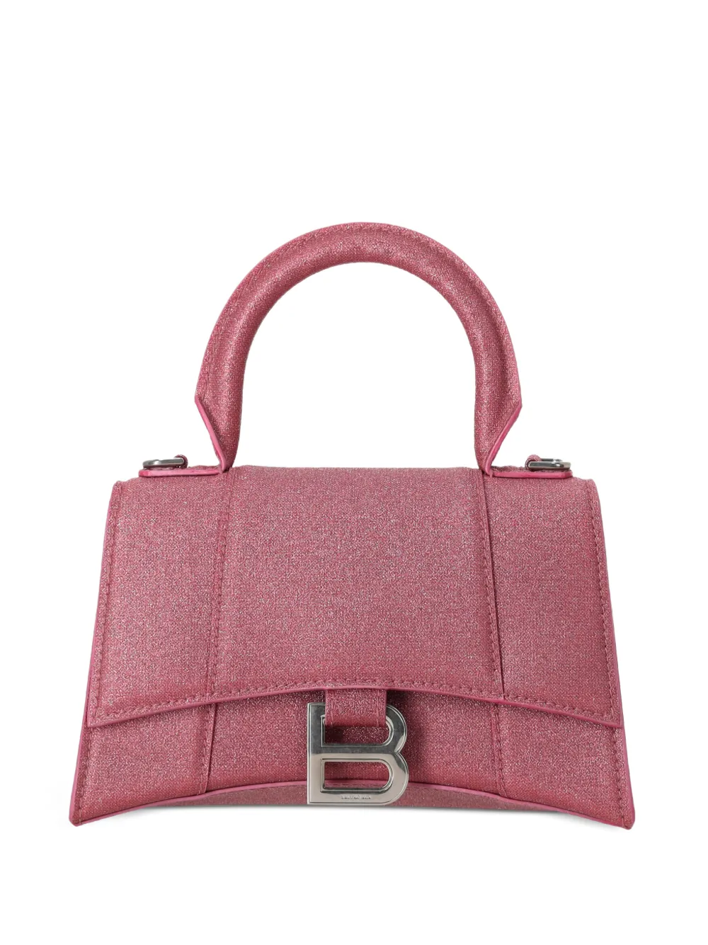 Balenciaga Pre-Owned 2020s Hourglass XS top handle bag - Rosa