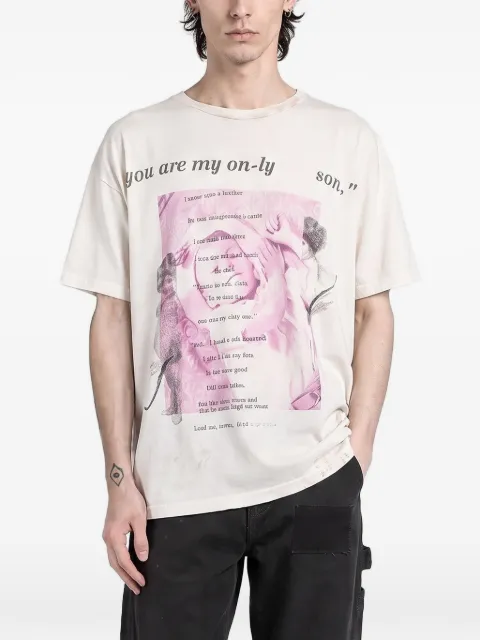 Enfants Riches Déprimés graphic-print distressed T-shirt