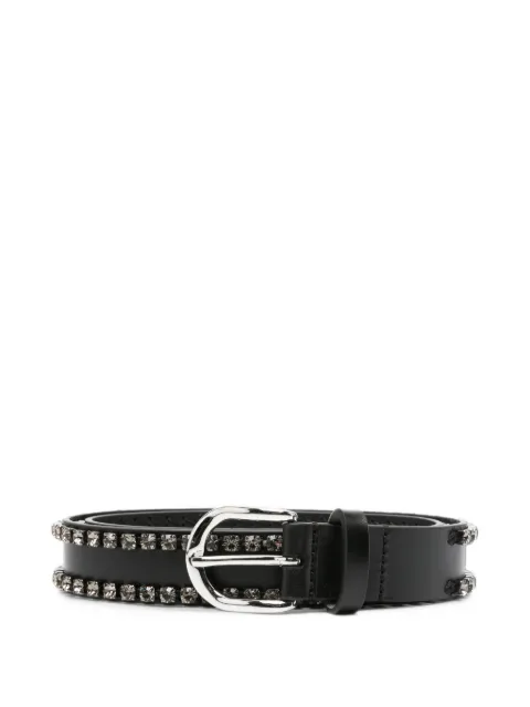 ISABEL MARANT Zap crystal-embellished belt