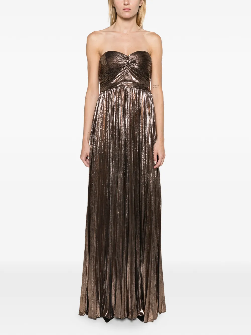 Retrofete Serita gown Bruin
