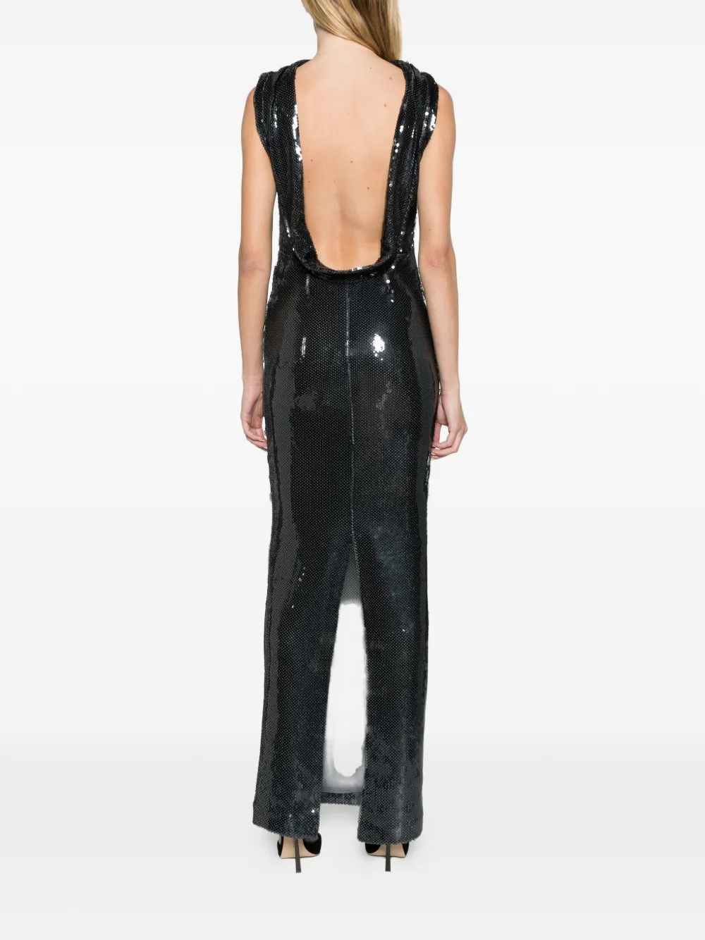 Retrofete Liela sequin dress Zwart
