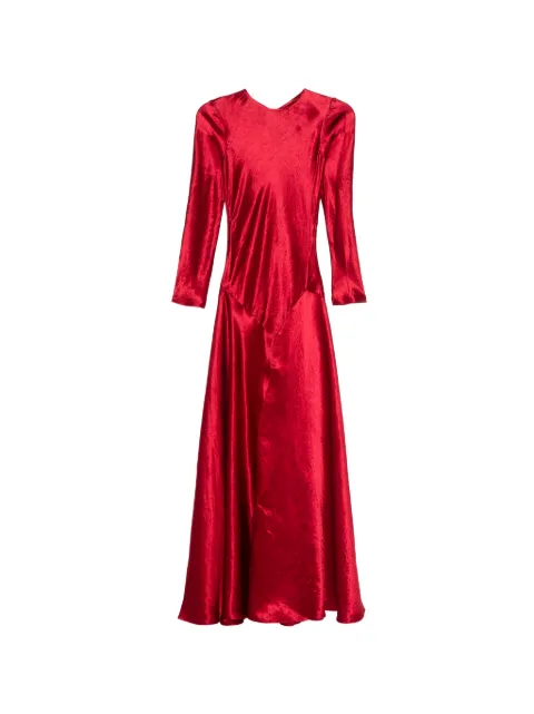 Abadia Yara dress in red