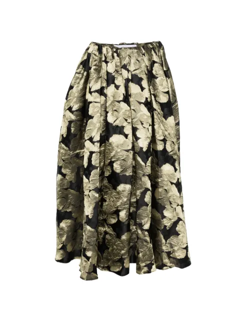 Abadia Elodie skirt im black and gold