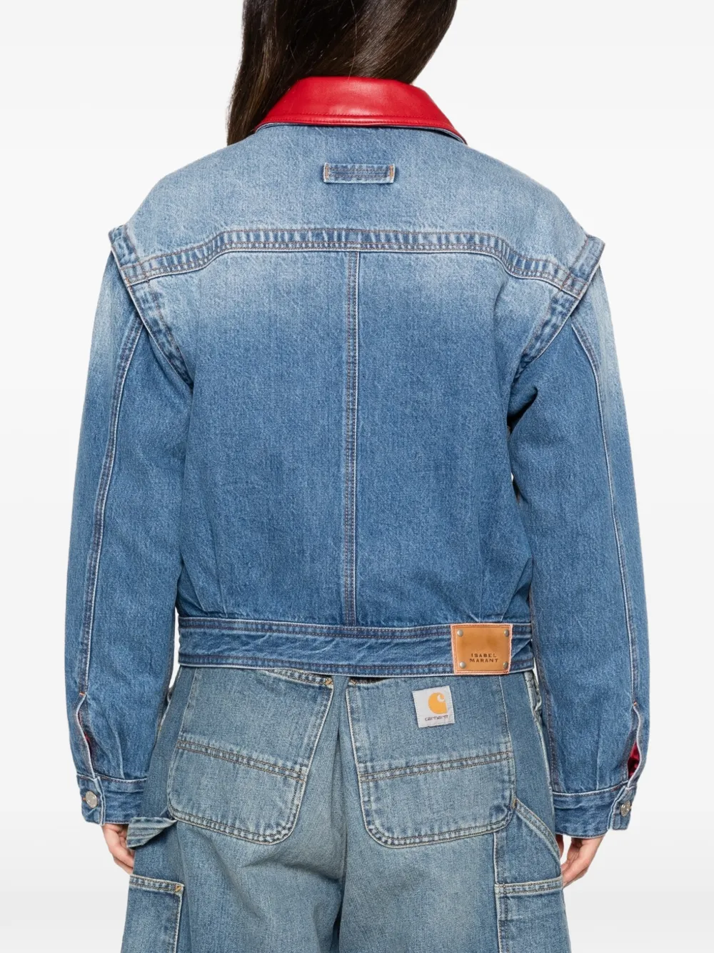 ISABEL MARANT Devyn denim jack Blauw