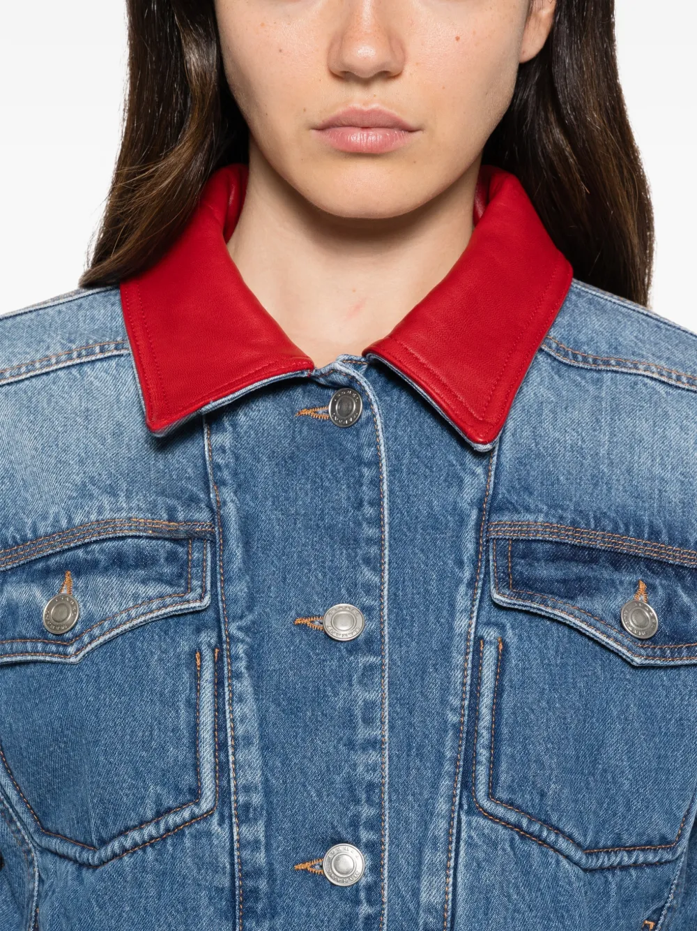 ISABEL MARANT Devyn denim jack Blauw