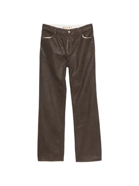 Marni coated jeans