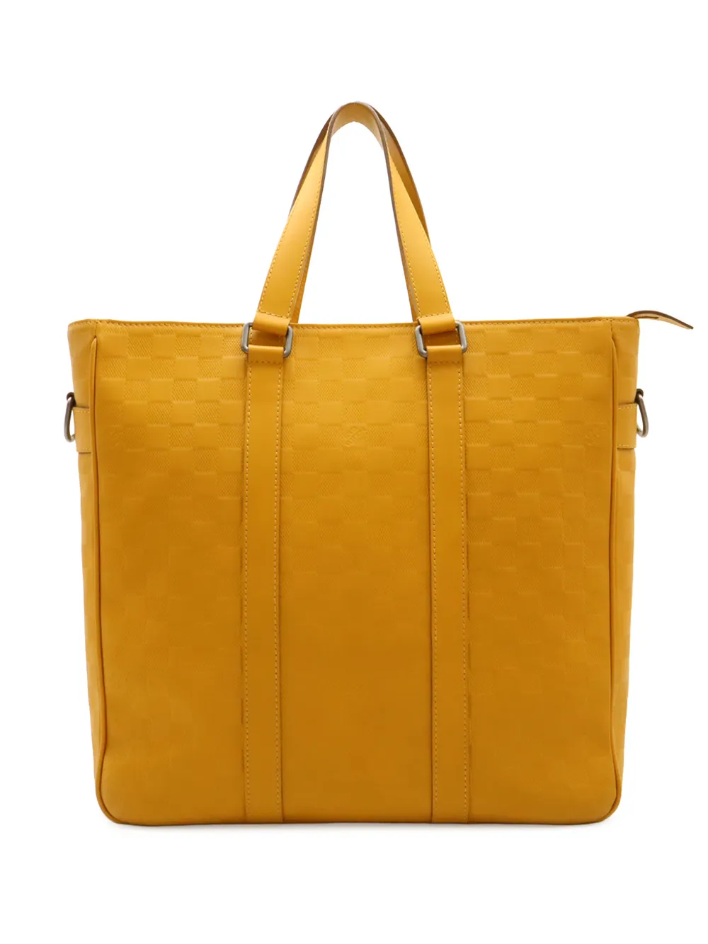 Louis Vuitton Pre-Owned 2013 Damier Infini Tadao PM Satchel-Tasche - Gelb