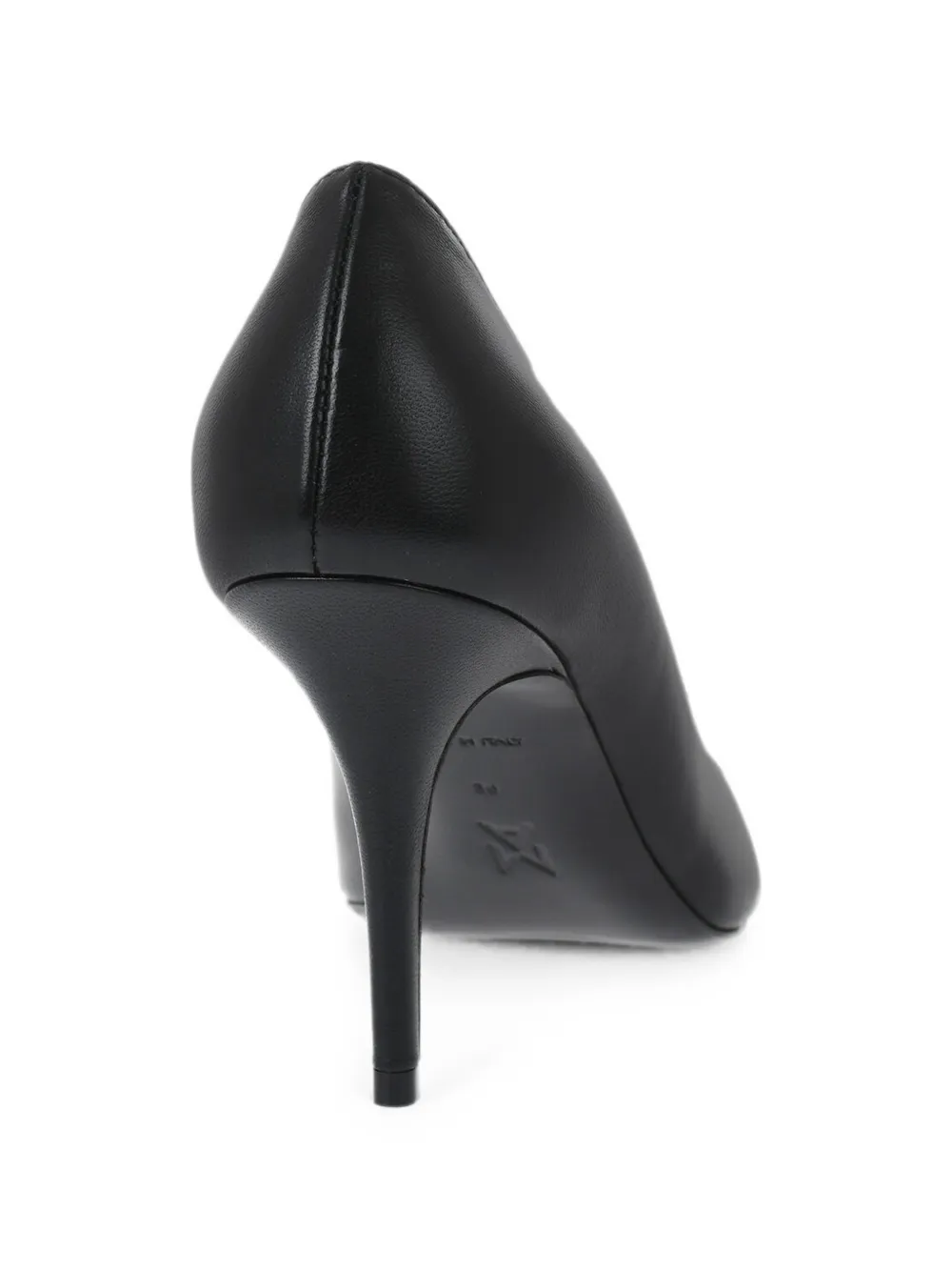 Amina Muaddi Barbara pumps 105 black nappa Zwart