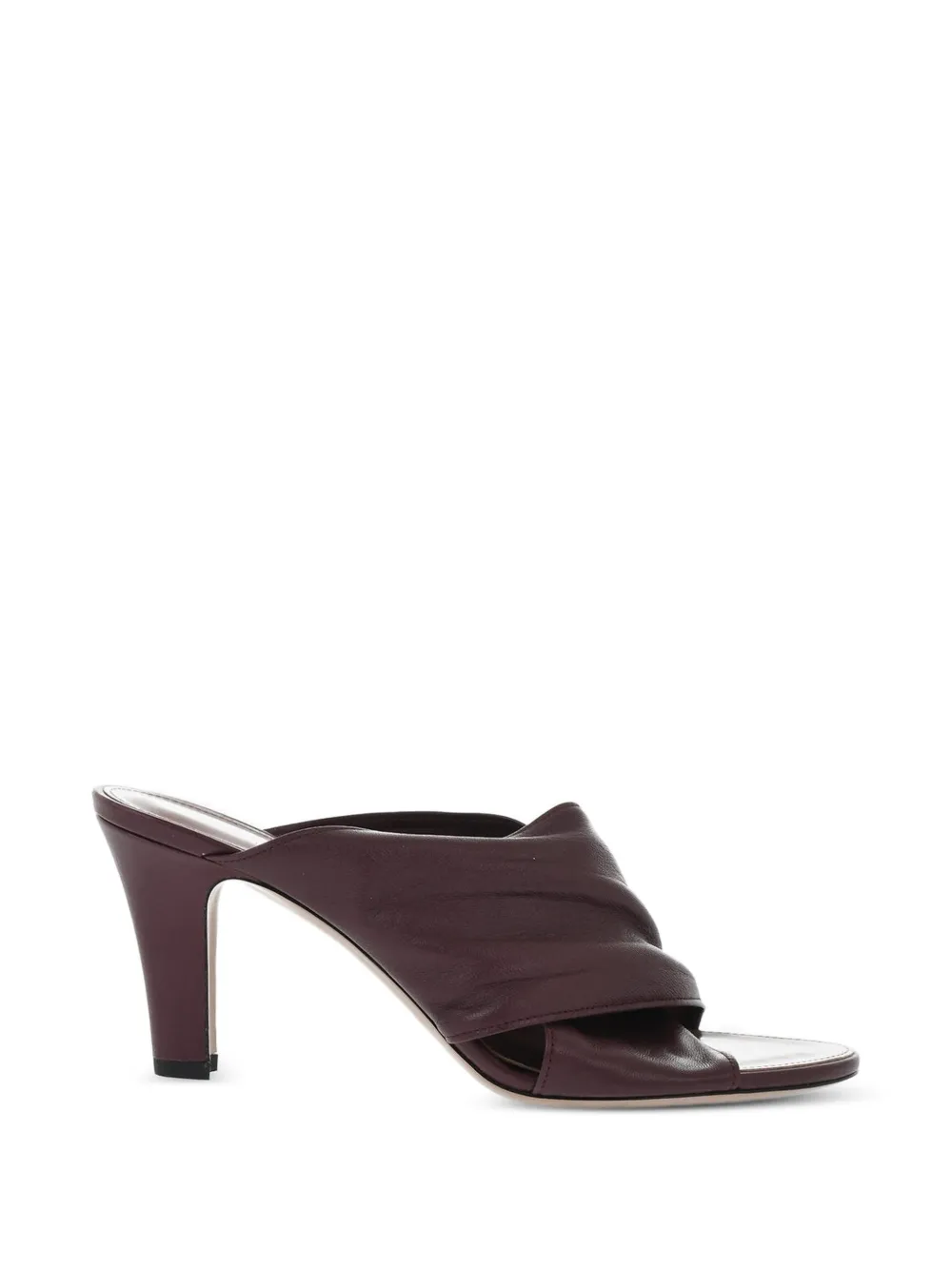 Paris Texas Maria criss-cross band mules Rood