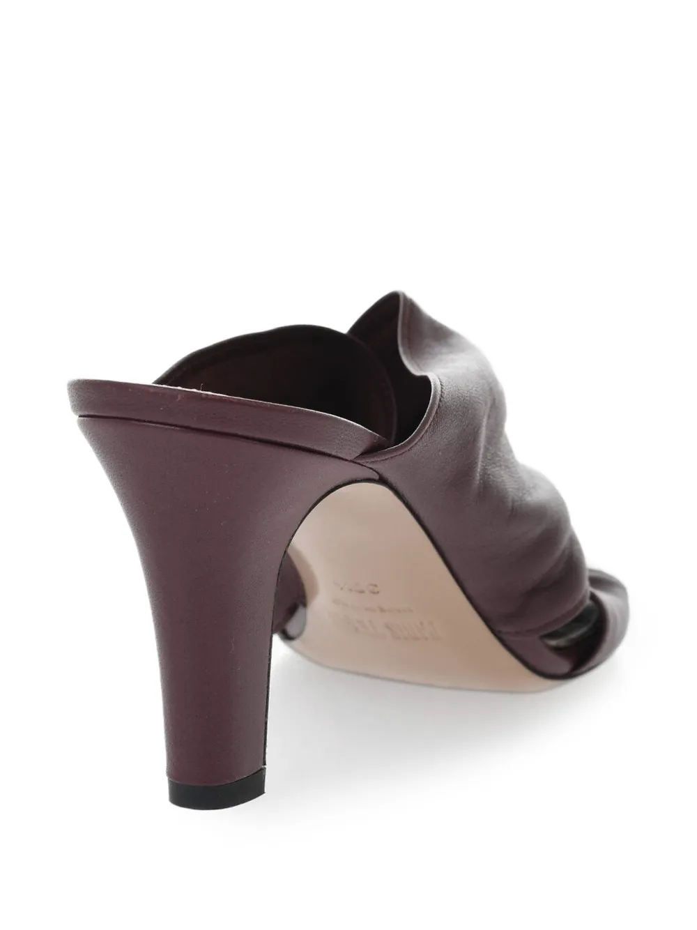 Paris Texas Maria criss-cross band mules Rood