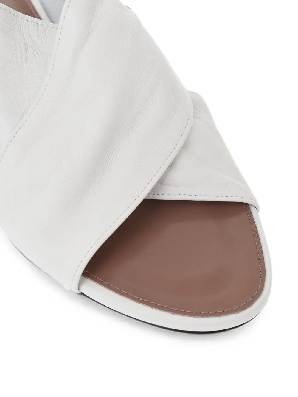 Paris Texas Maria crossover-strap sandals Wit