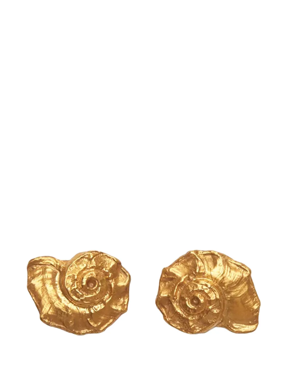 Labelled Jewellery Marea shell earrings - Gold