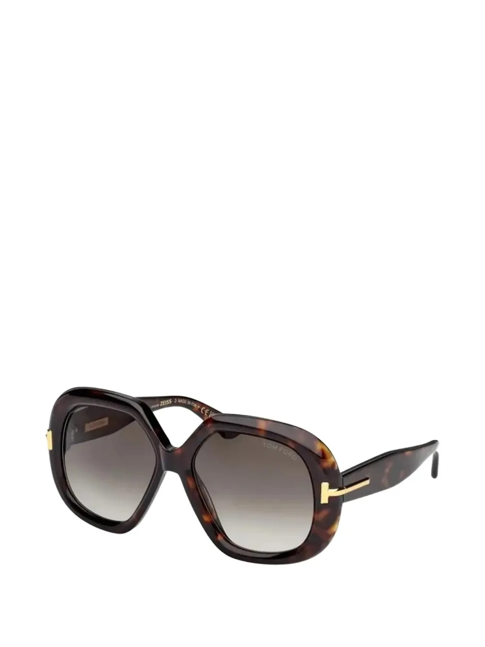 TOM FORD Eyewear Icon Mask zonnebril Bruin