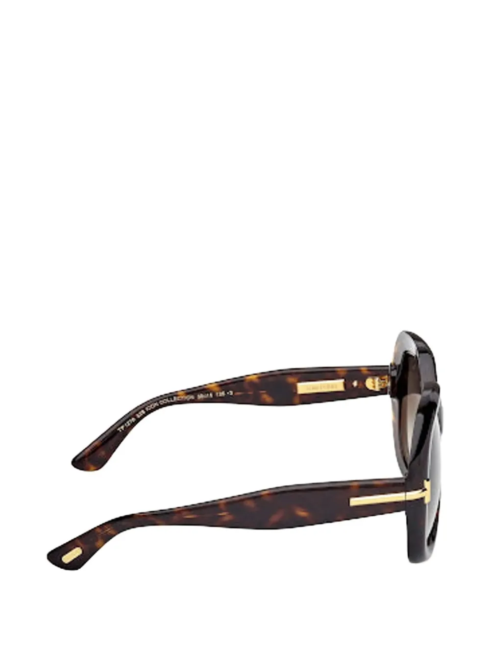 TOM FORD Eyewear Icon Mask zonnebril Bruin