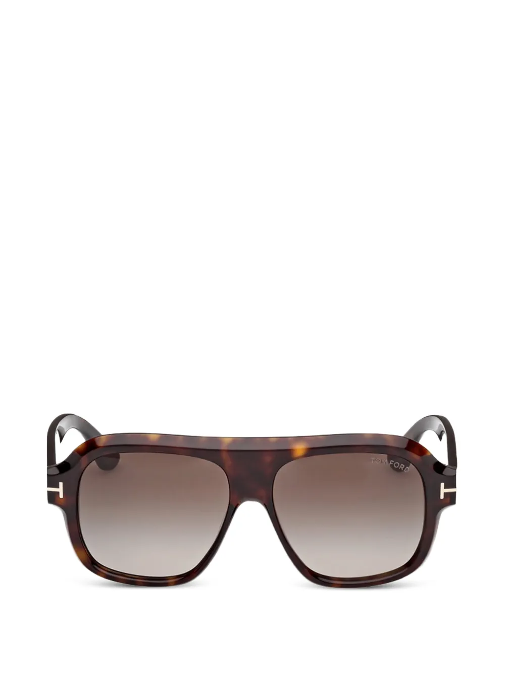 TOM FORD Rhonda rectangular sunglasses - Marrone