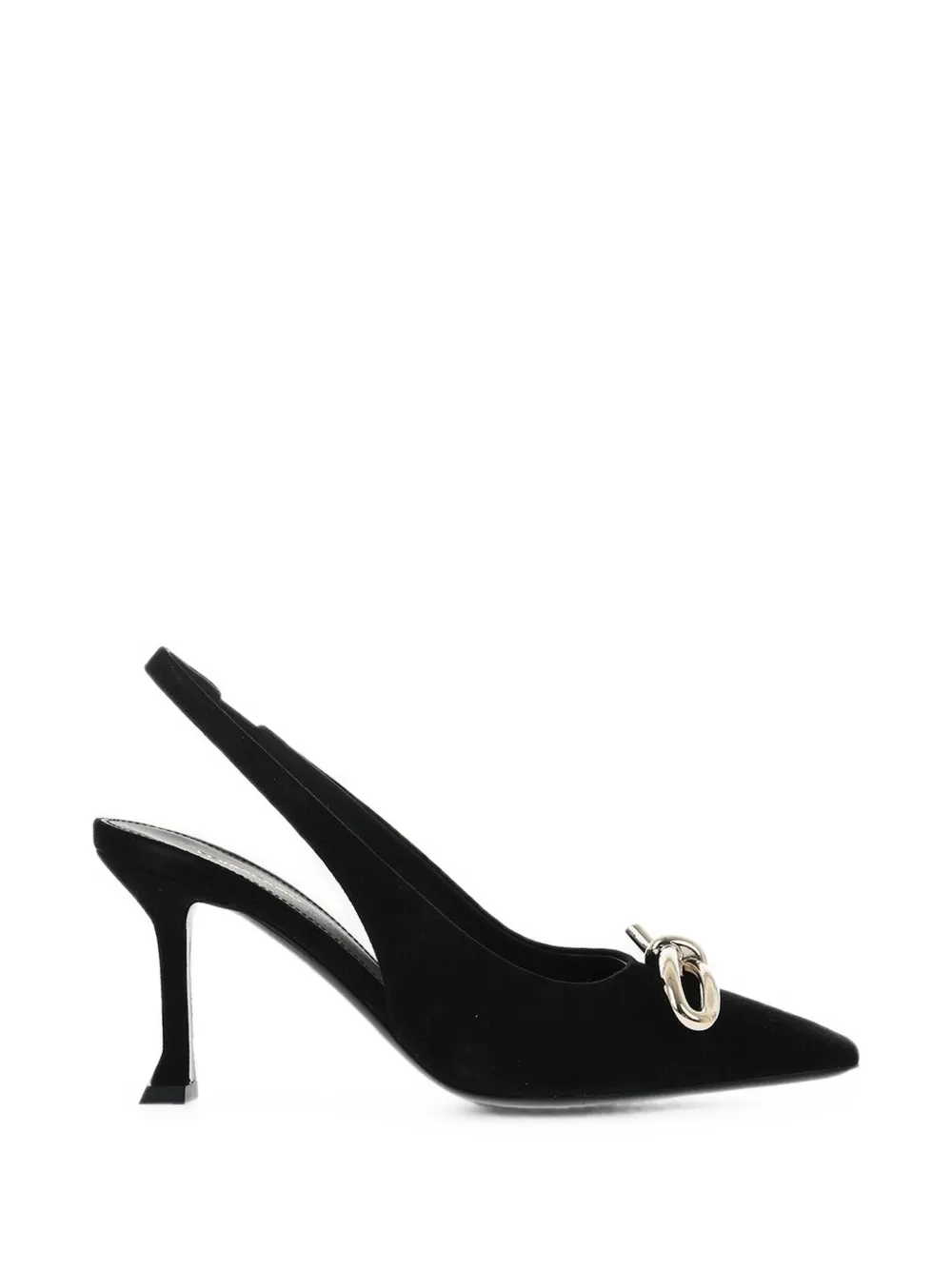 Ferragamo Arlene Slingback-Sandalen - Schwarz