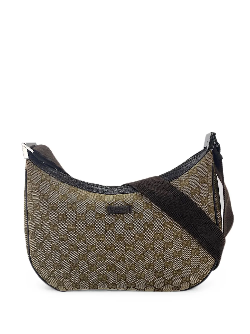 Gucci Pre-Owned 2000s GG canvas shoulder bag - Nude