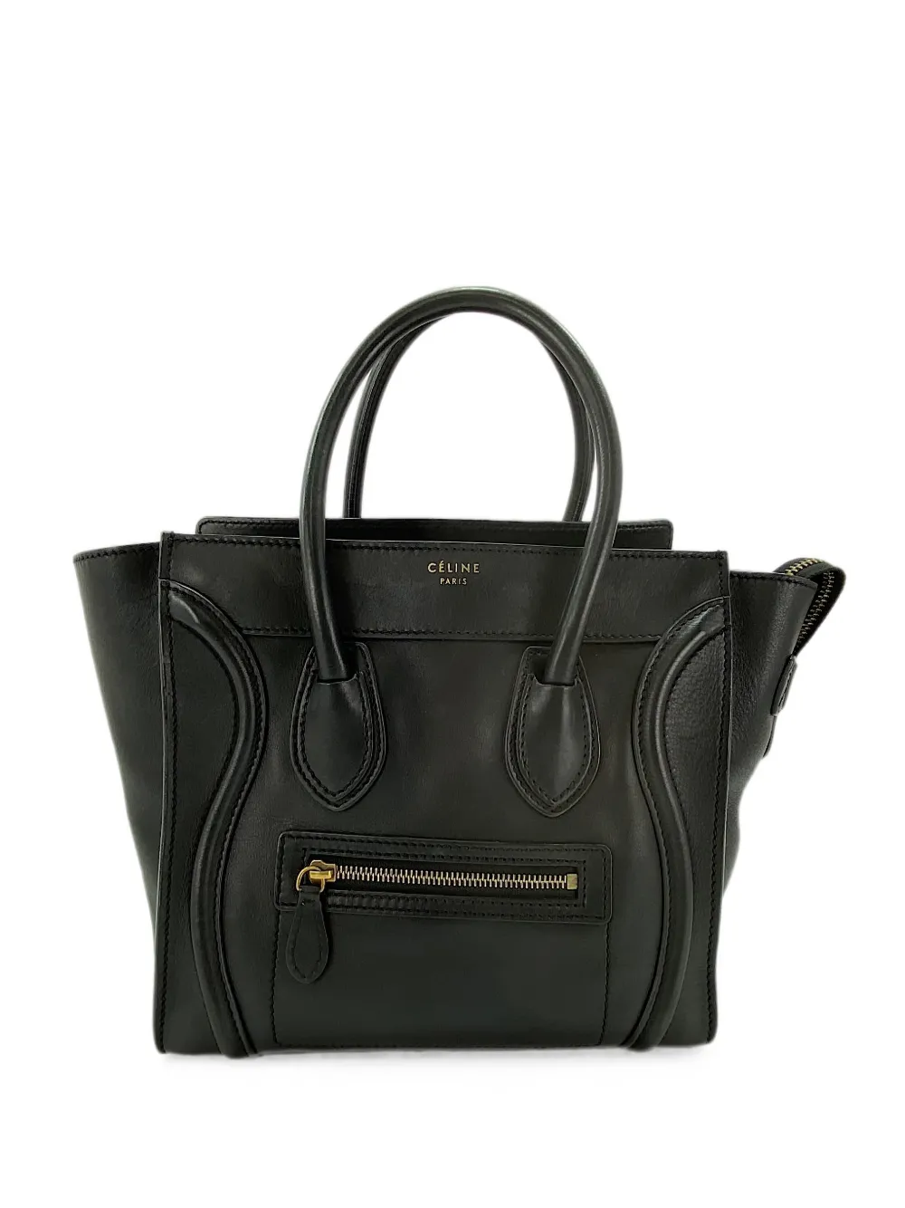 Celine Pre-Owned 2010s Luggage Micro Shopper tote bag - Nero
