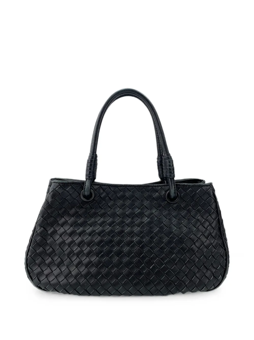 Bottega Veneta Pre-Owned 2010s Intrecciato tote bag - Black
