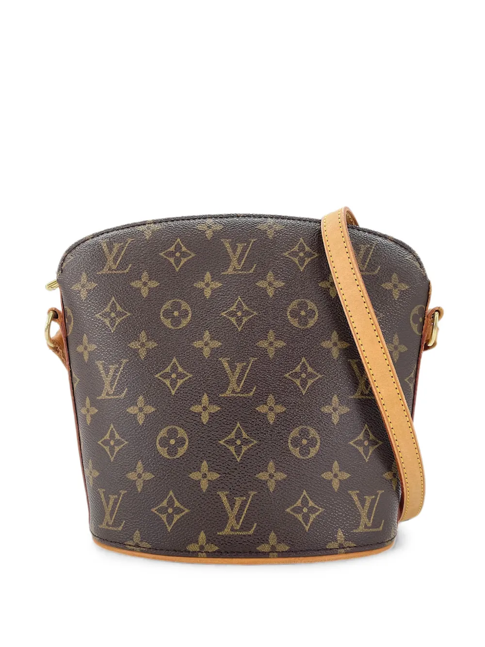Louis Vuitton Pre-Owned 2001 Monogram Drouot shoulder bag - Brown