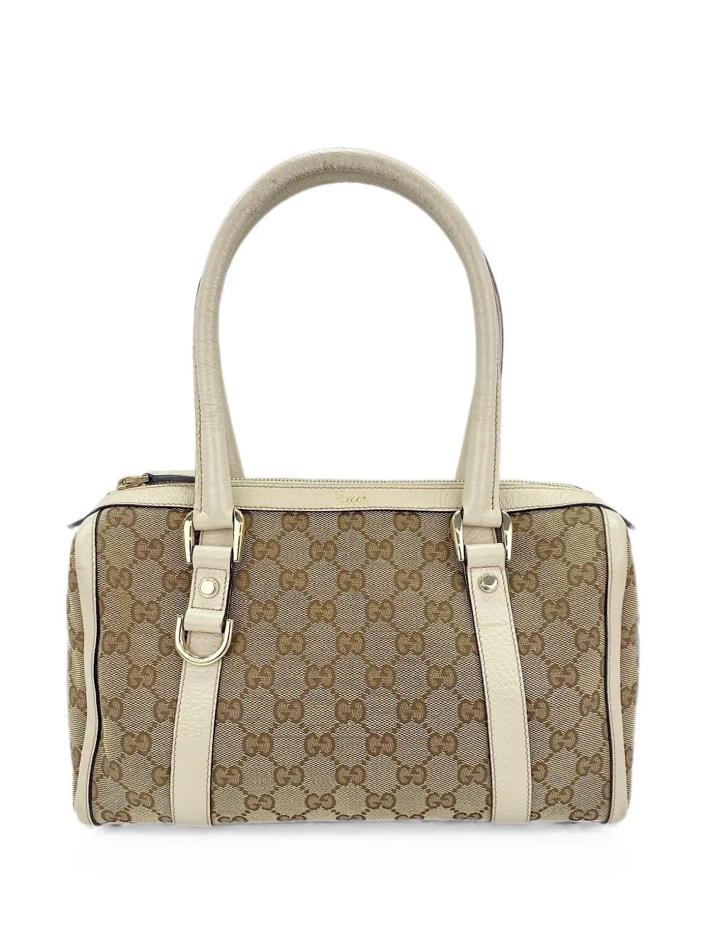 Gucci Pre-Owned 2000s Abbey GG canvas shoulder bag - Neutrals