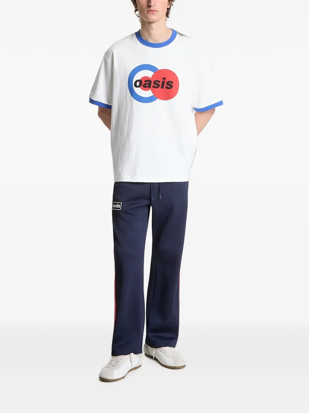 Pleasures x Oasis 1996 T-shirt Wit