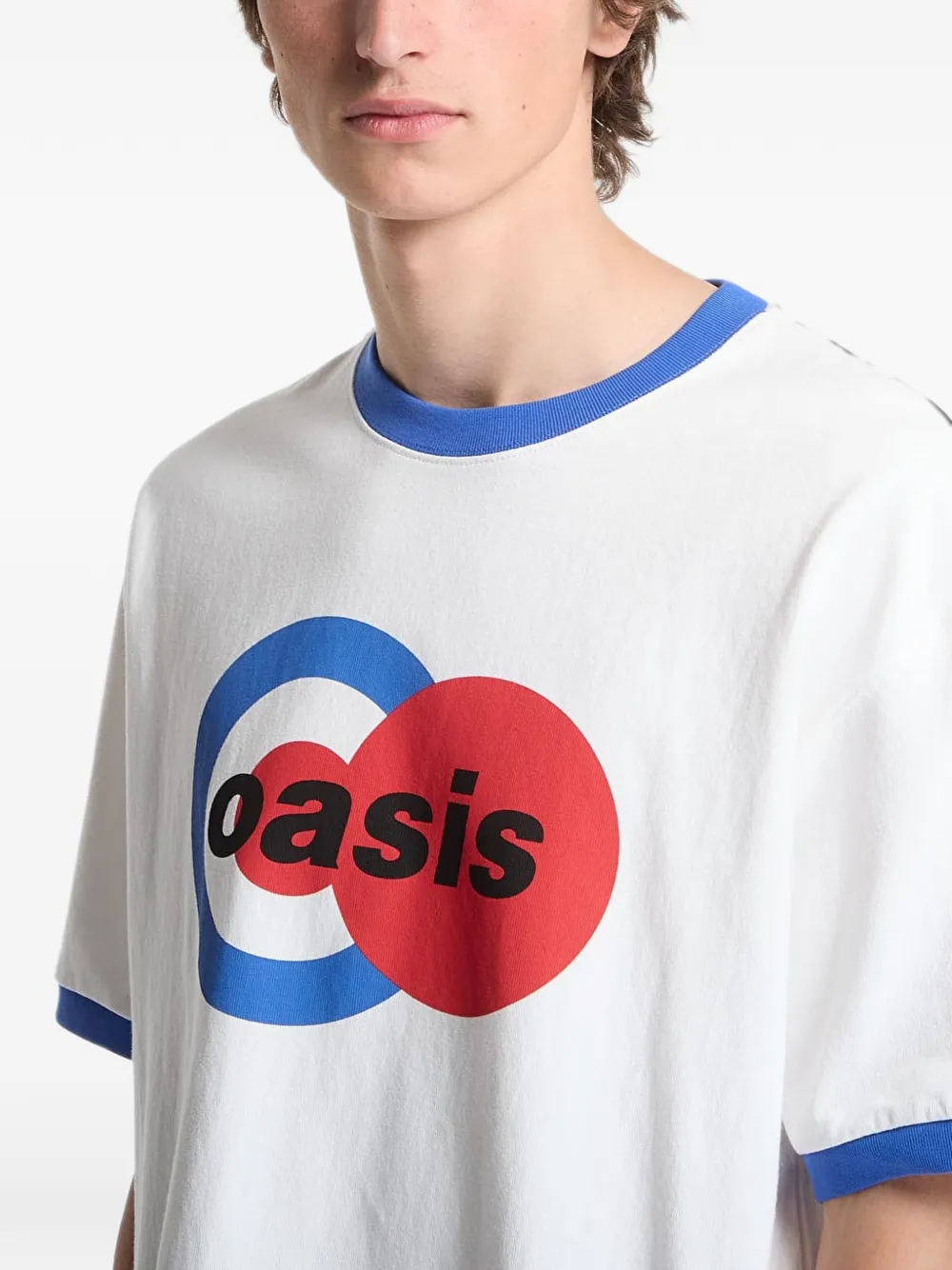Pleasures x Oasis 1996 T-shirt Wit