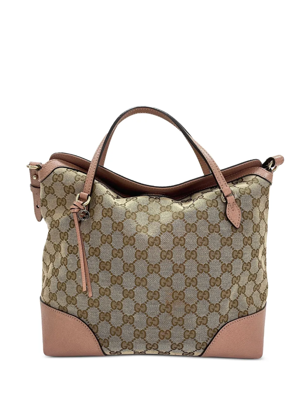 Gucci Pre-Owned 2010s GG Supreme handbag - Nude
