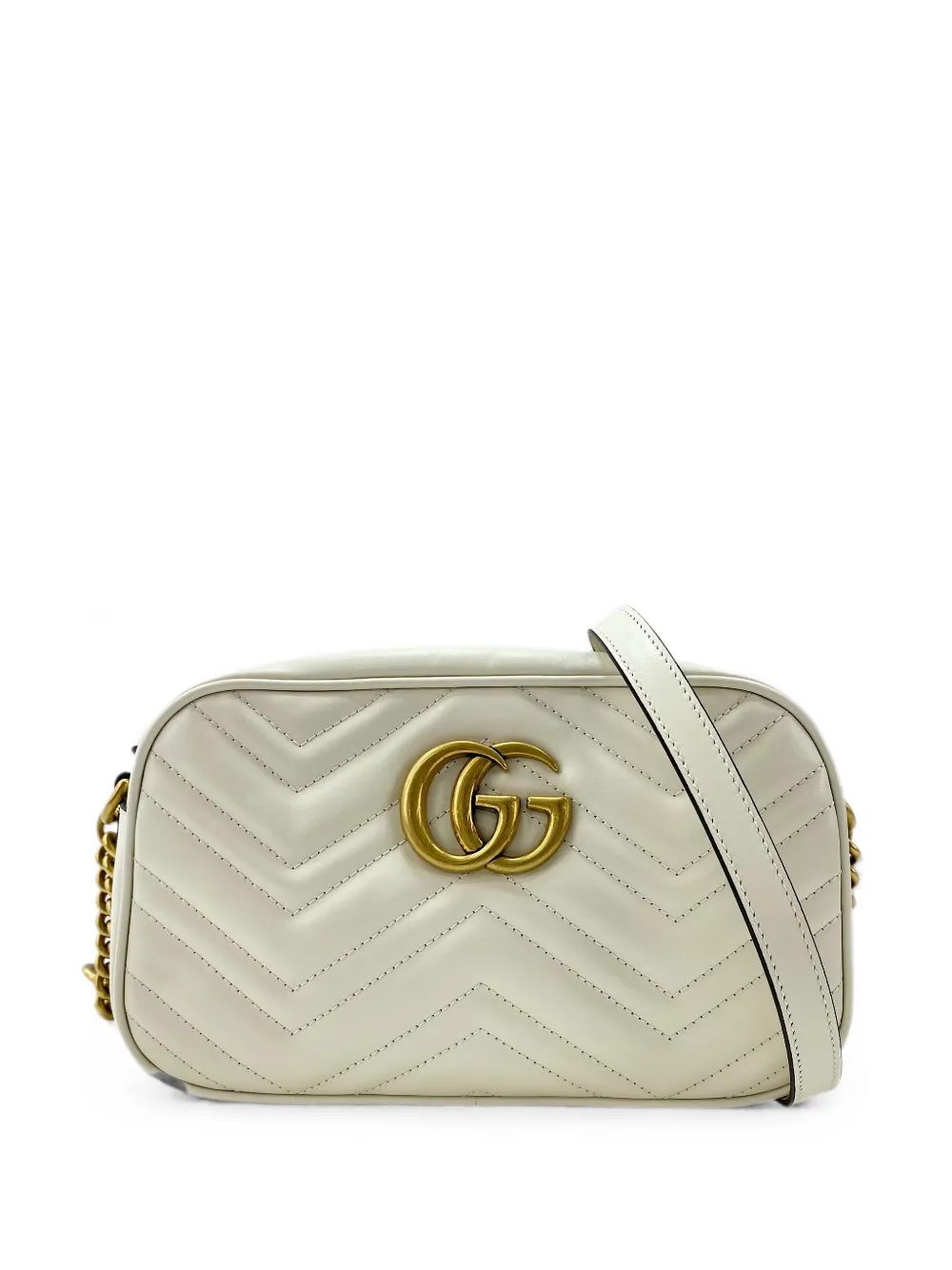 Gucci Pre-Owned 2010s GG Marmont shoulder bag - Neutrals