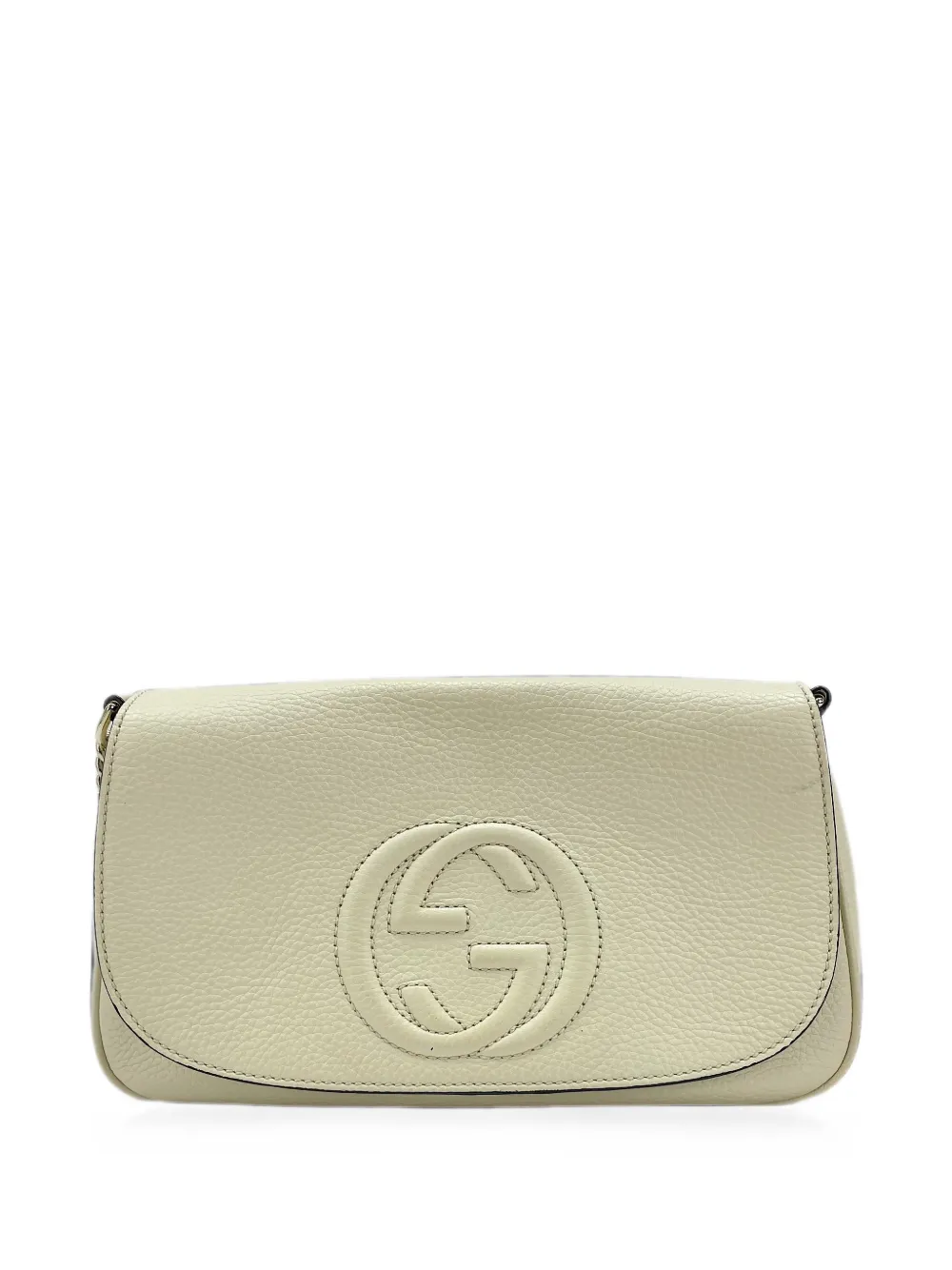 Gucci Pre-Owned 2010s Soho Interlocking G shoulder bag - Neutrals