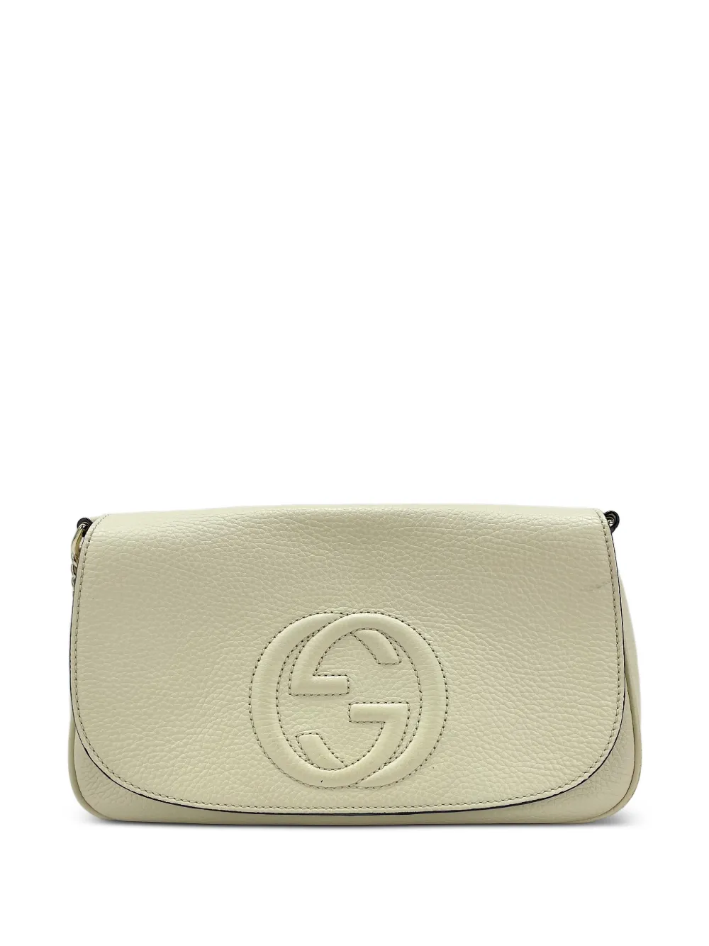 Gucci Pre-Owned 2010s Soho Interlocking G shoulder bag - Nude
